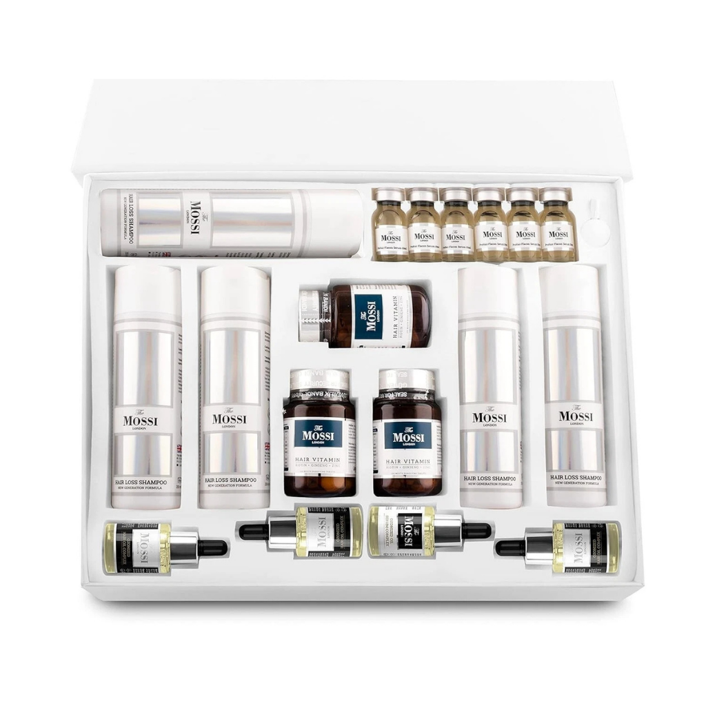The Mossi London 6 Months Flacon Plus Hair Set