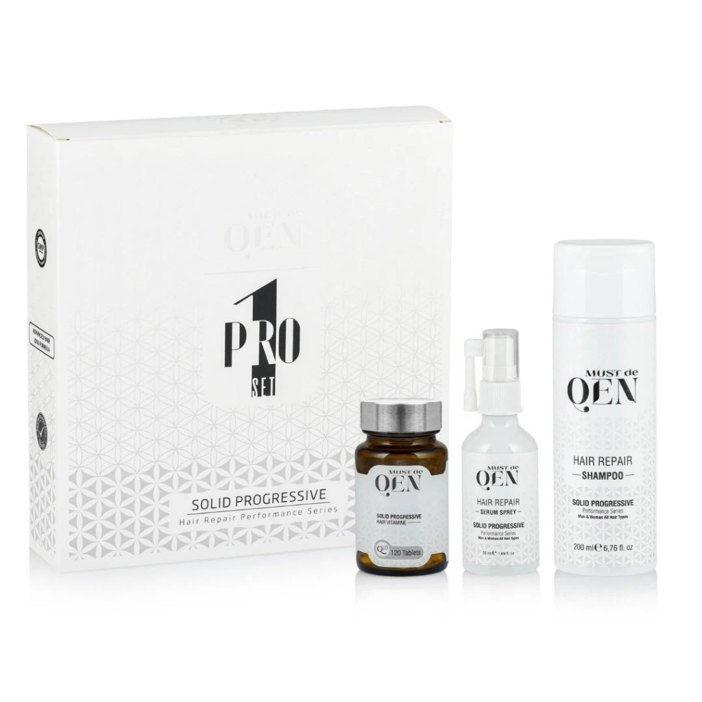 Must De Qen 1 Month Pro Hair Care Set