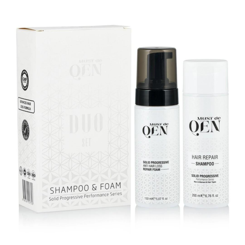 Must De Qen Anti Hair Loss Shampoo and Foam