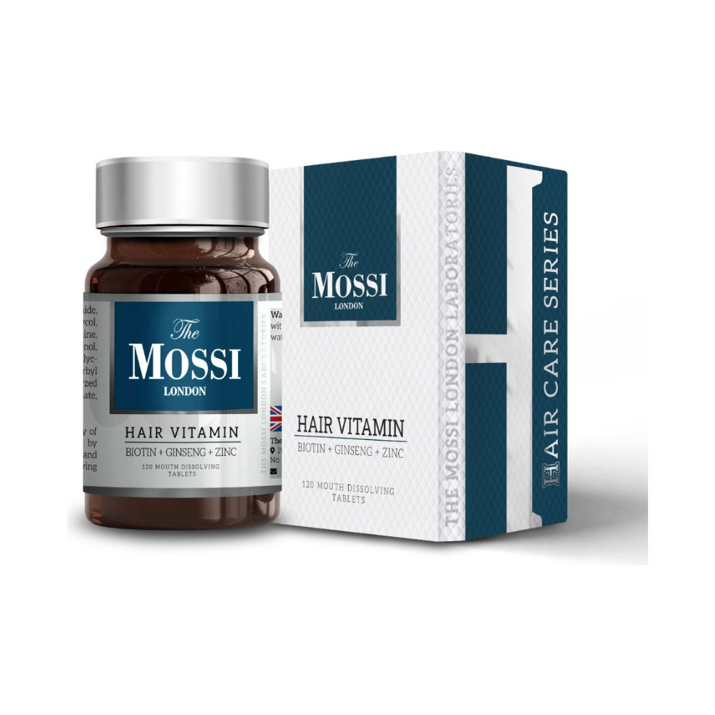 The Mossi London Hair Vitamin 120 Tablets